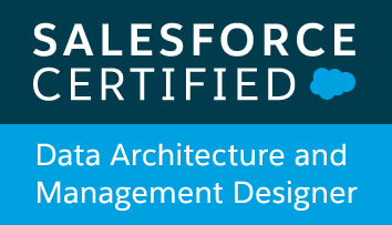 Saleforce Certified Data Architecture and Management Designer